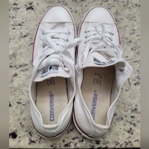 White Converse M10/W12 - Picture 2 of 7